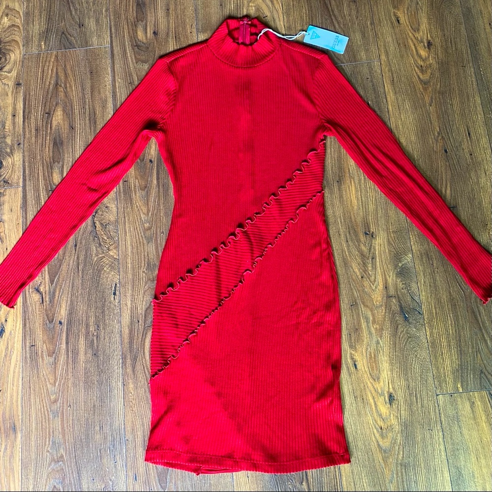 Guess Maleeza Ribbed Dress